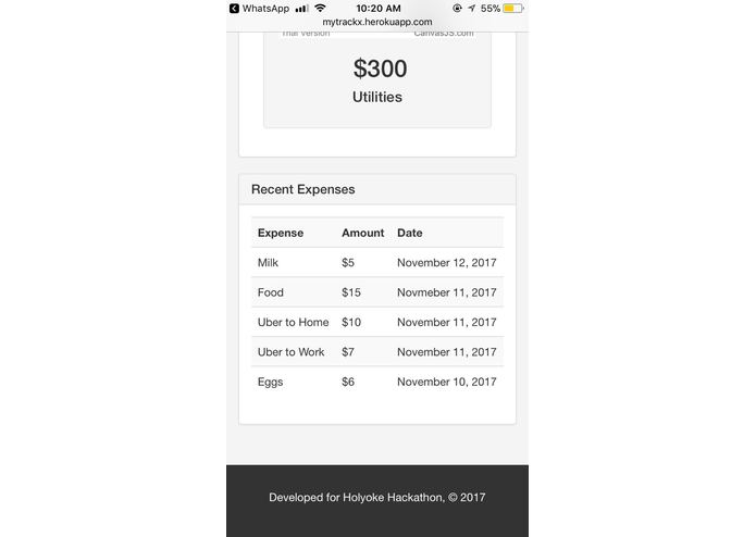 TrackX – screenshot 3