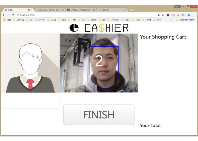eCashier – screenshot 2