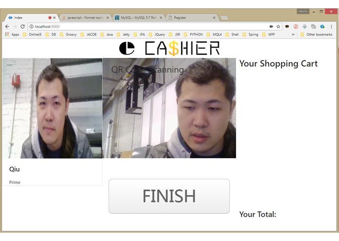 eCashier – screenshot 3
