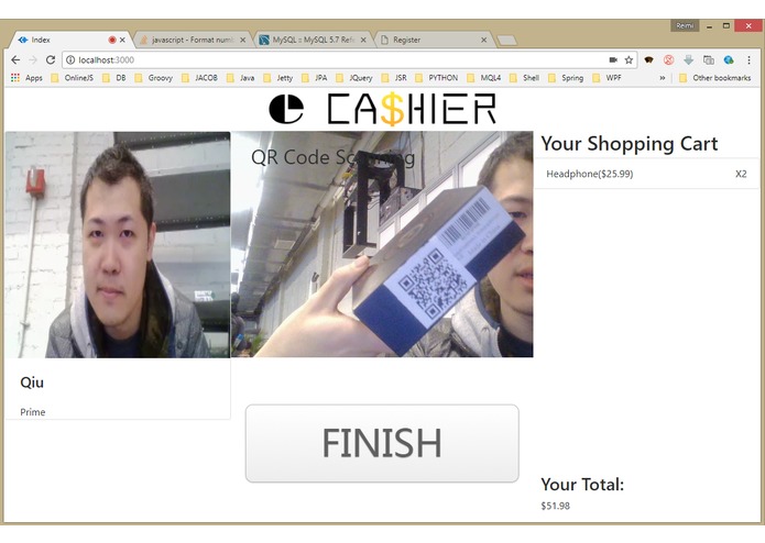 eCashier – screenshot 4