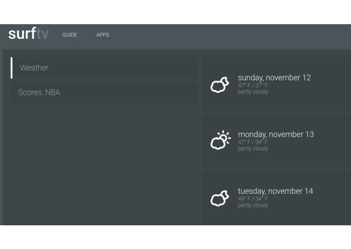 surftv – screenshot 3