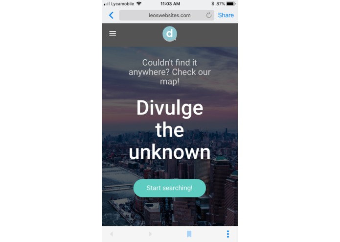 divulge – screenshot 3