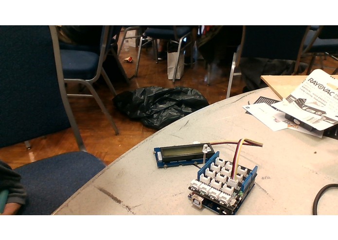 Morse Code LCD + LED – screenshot 1