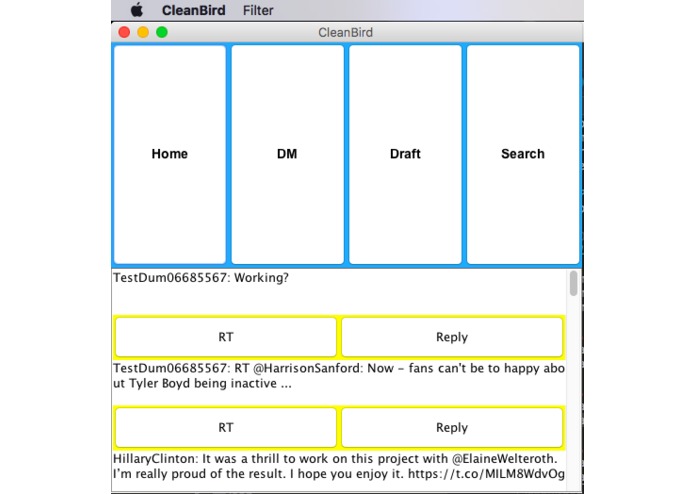 Cleanbird – screenshot 1