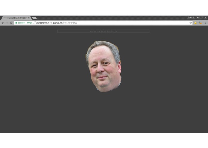 Paul Ward-ify – screenshot 1