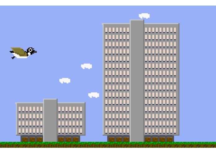Flappy Goose for GBA – screenshot 1