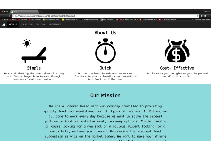 Ration – screenshot 2