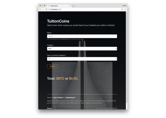 TuitionCoins – screenshot 1