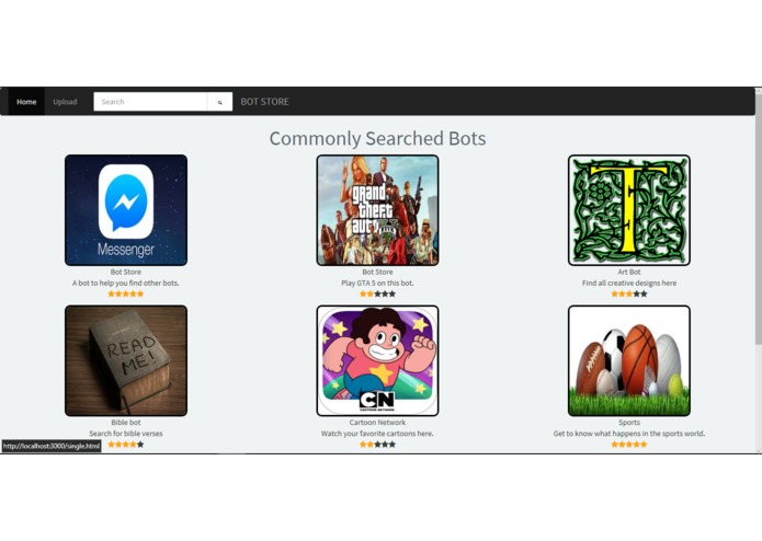Botstore – screenshot 2