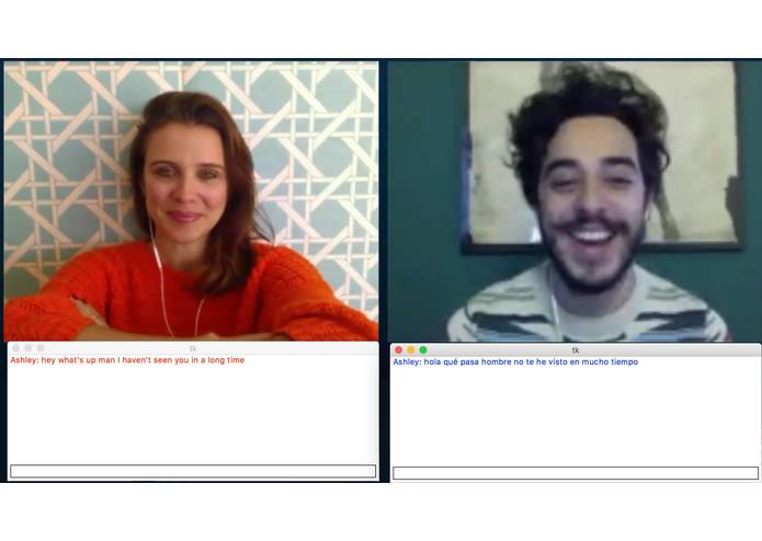 Speech Translation Video Chat Assistant – screenshot 1