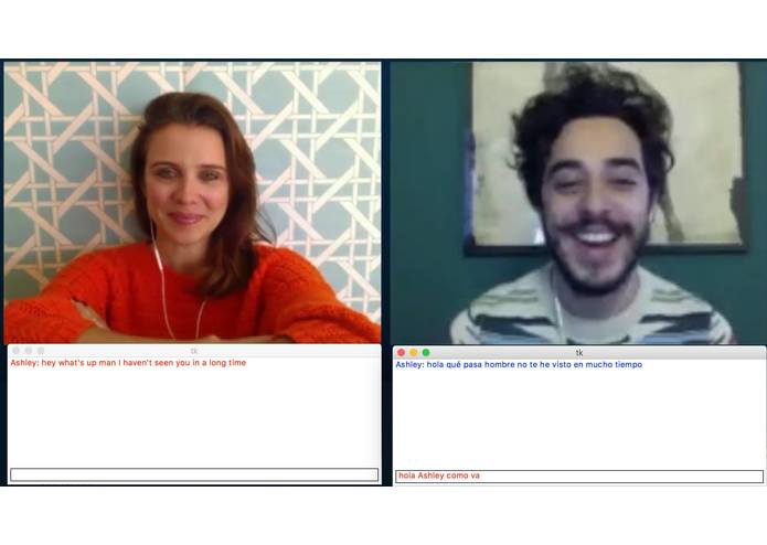 Speech Translation Video Chat Assistant – screenshot 2