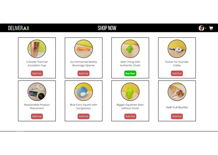 DeliverAI – screenshot 2