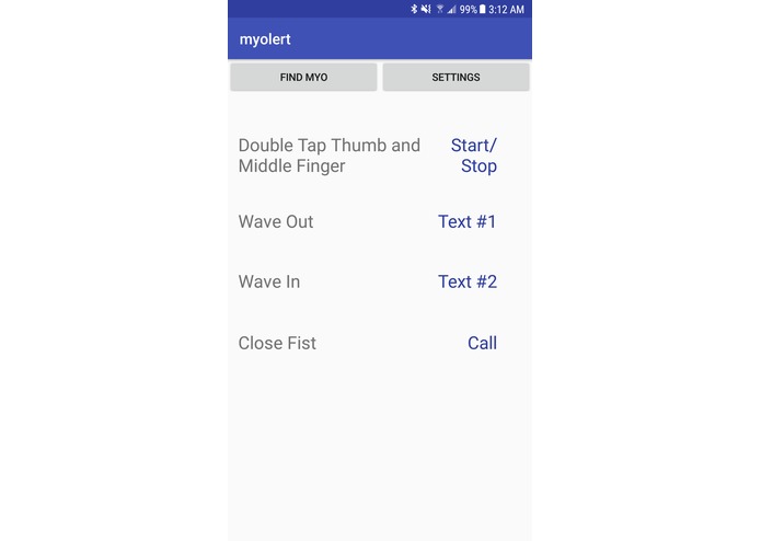 myolert – screenshot 2