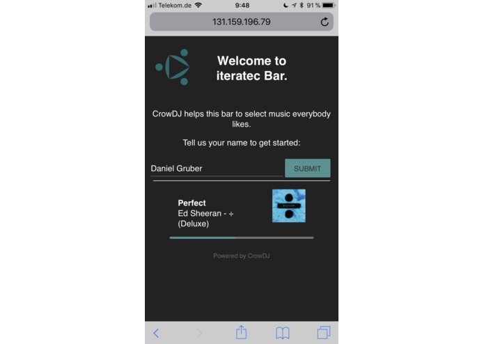 CrowDJ – screenshot 1