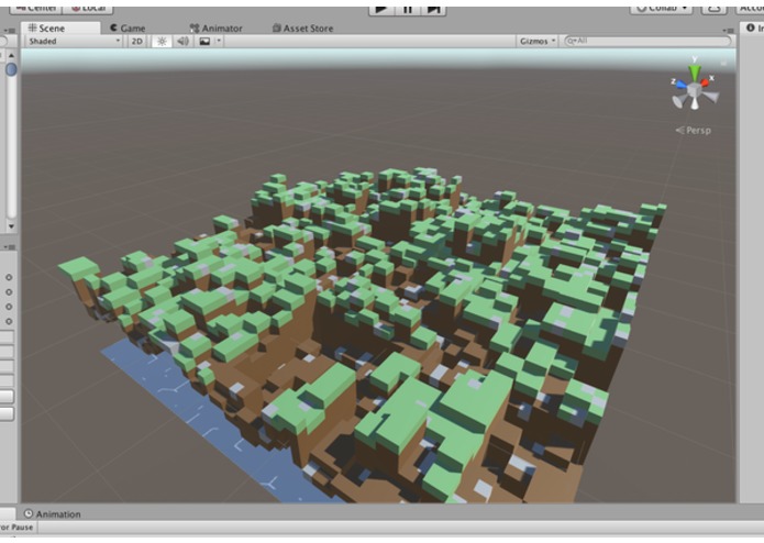 Dangerous Polygonal Forest  – screenshot 1