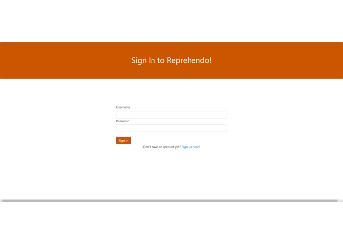 reprehendo – screenshot 3