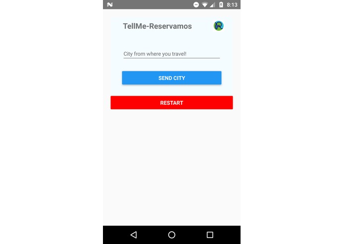 TellMeReservamos – screenshot 1
