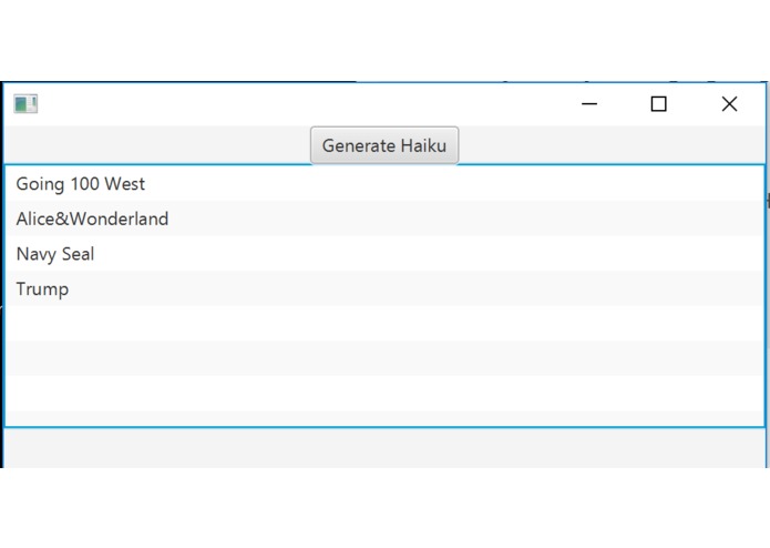 Haiku Generator  – screenshot 1