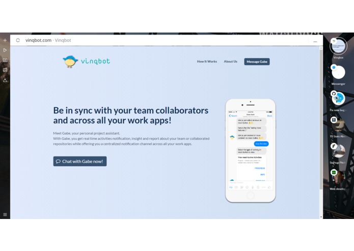 VinqBot – screenshot 1