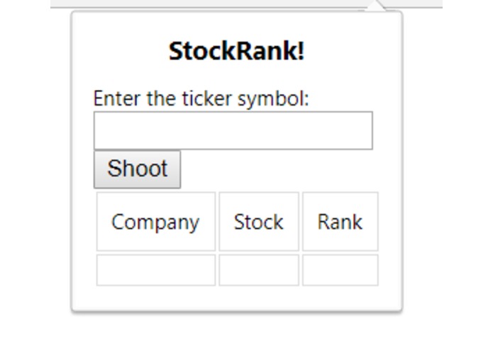 Stock Predictor and Recommendor – screenshot 2