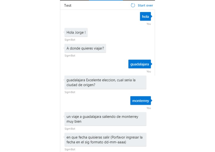 Reserva_bot – screenshot 1