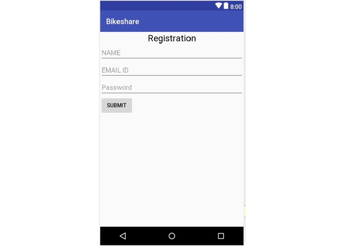 BikeShare app for UTT and TIP – screenshot 2