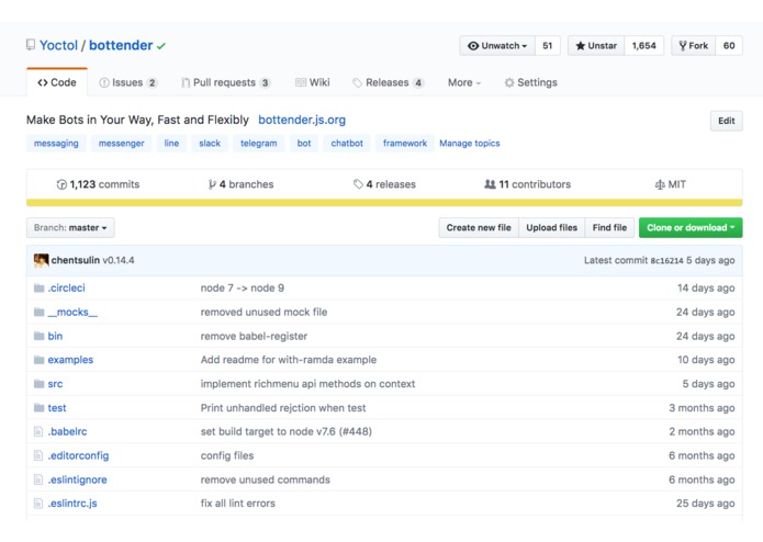 Bottender – screenshot 2