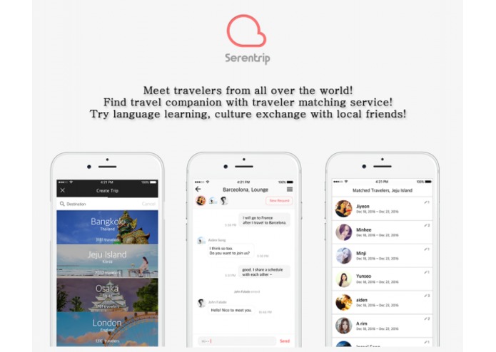 Serentrip - Travel Buddy & Locals – screenshot 1