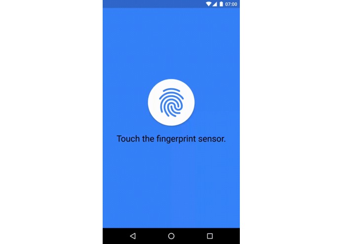 fingerScan – screenshot 1