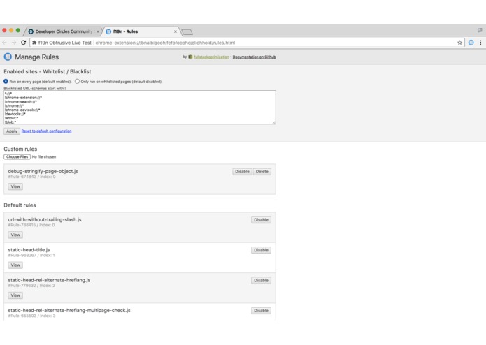 f19n Obtrusive Livetest – screenshot 3