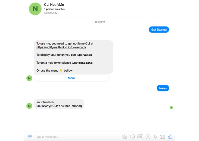 NotifyMe – screenshot 1
