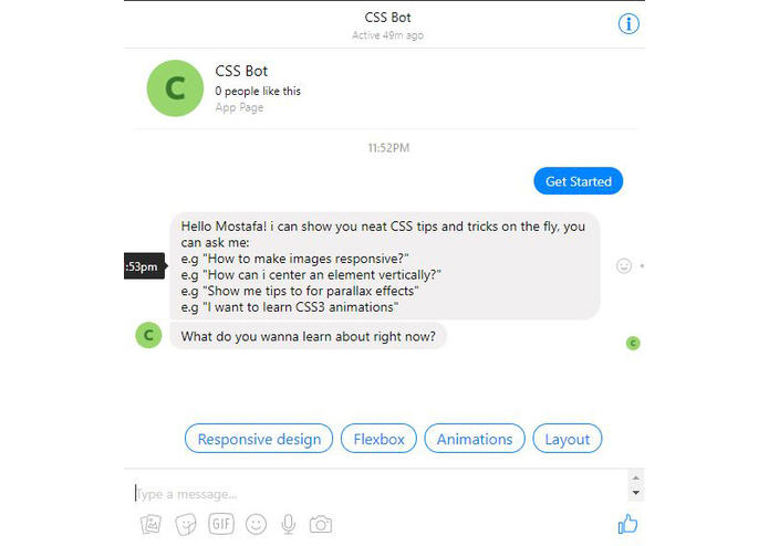 CSS Bot – screenshot 1