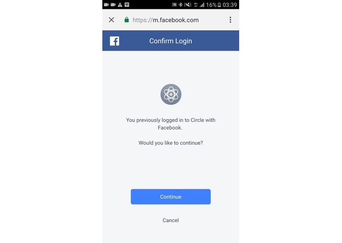 Circle – screenshot 2