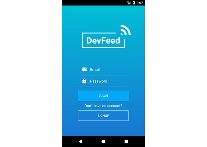 DevFeed – screenshot 1