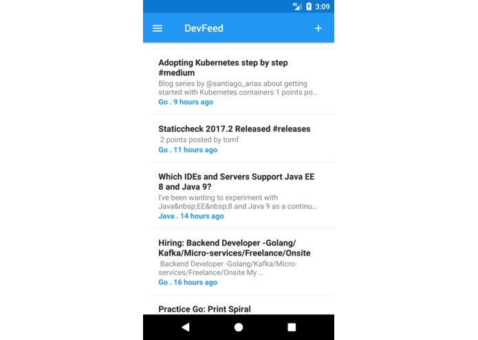 DevFeed – screenshot 5