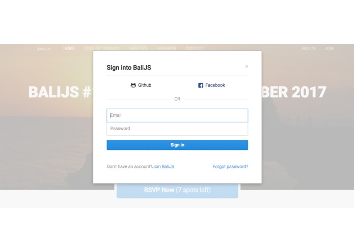 BaliJS – screenshot 3
