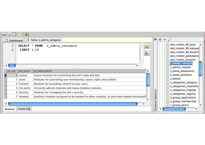 AksiIDE – screenshot 4