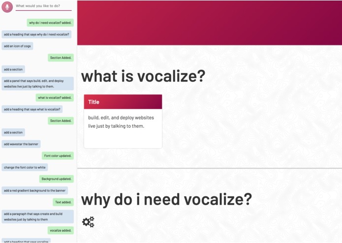 vocalize – screenshot 1