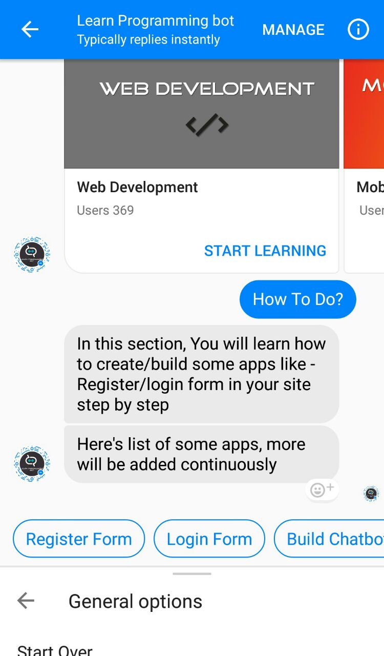 Learn Programming bot | Devpost