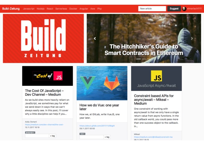 build-zeitung – screenshot 1