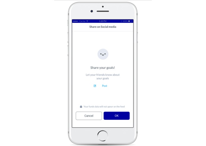 Nordea goal app by team trigrd – screenshot 8