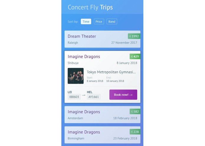 Concert Fly – screenshot 2
