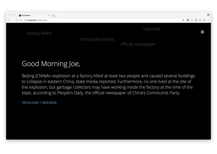 SumNews – screenshot 3