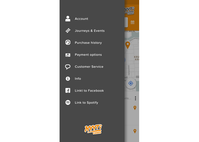 KyytiEvents – screenshot 2