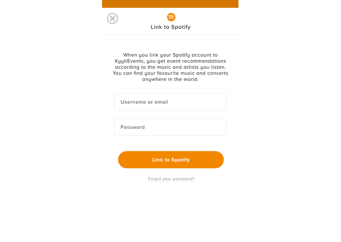 KyytiEvents – screenshot 3