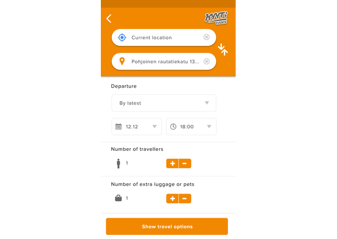 KyytiEvents – screenshot 7
