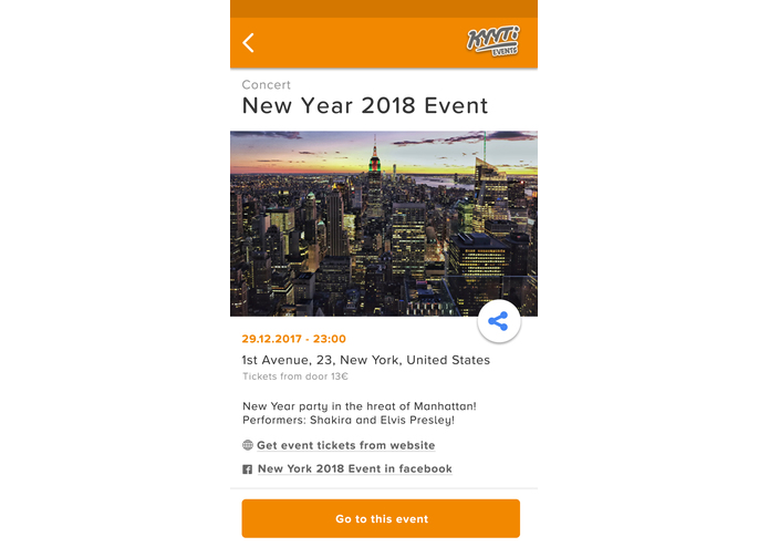 KyytiEvents – screenshot 9
