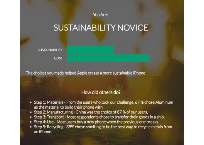sustainUp – screenshot 2