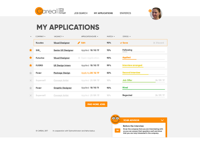 Careal – screenshot 3