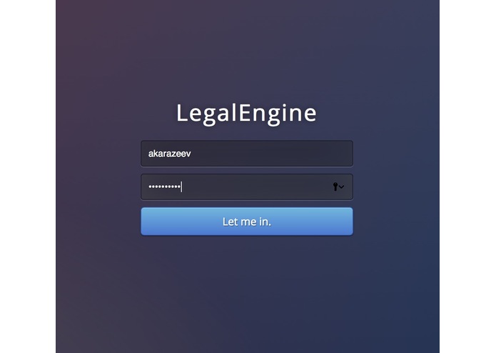 LegalEngine - qqmbr team – screenshot 1